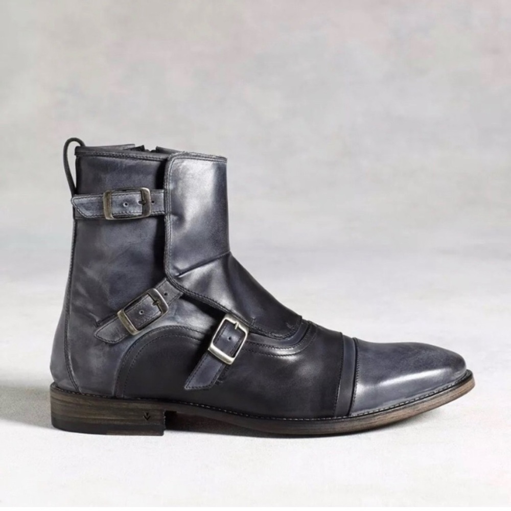 John Varvatos Collection Fleetwood Triple Monk Boot
Size 11 - Picture 2 of 14